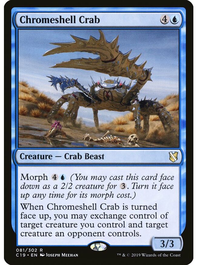 Chromeshell Crab