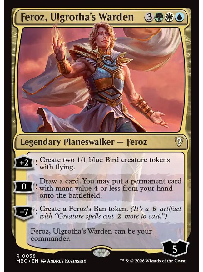 Feroz, Ulgrotha's Warden