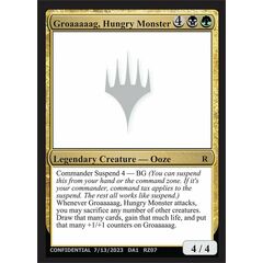 Groaaaaag, Hungry Monster