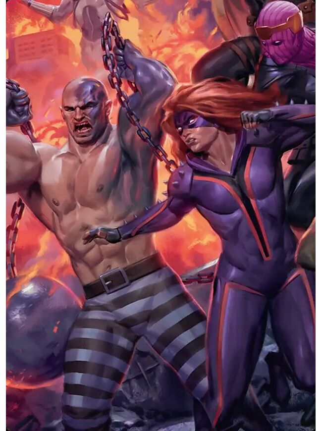Absorbing Man and Titania // Absorbing Man and Titania (Art Series)