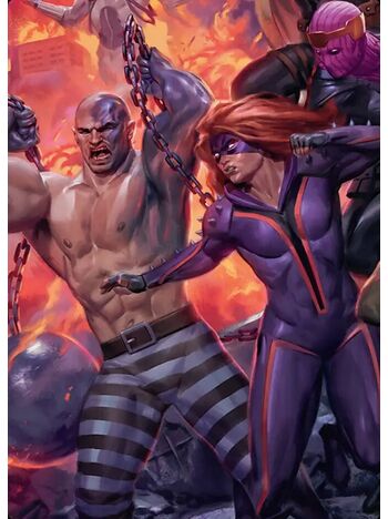 Absorbing Man and Titania // Absorbing Man and Titania (Art Series)