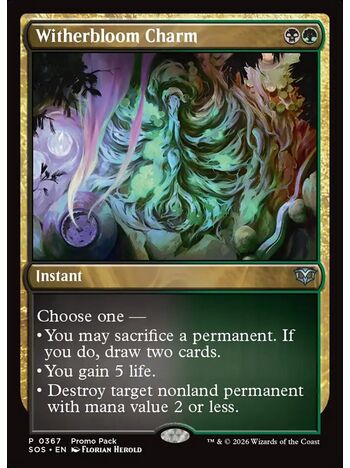 Witherbloom Charm
