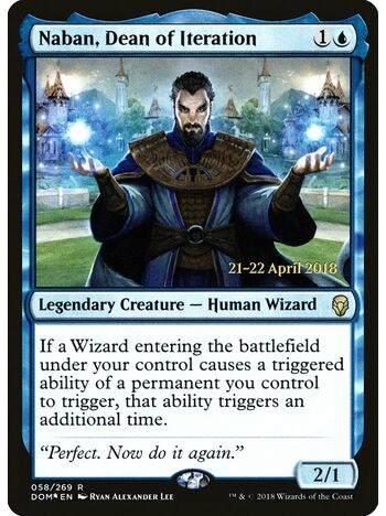 Naban, Dean of Iteration