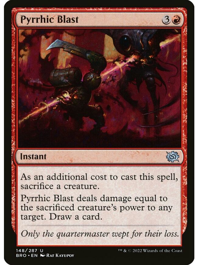 Pyrrhic Blast