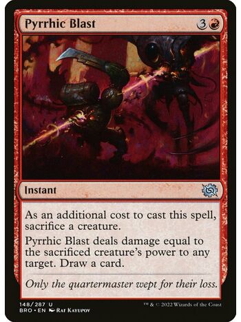 Pyrrhic Blast