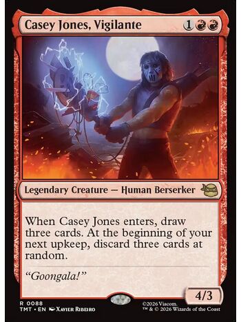 Casey Jones, Vigilante