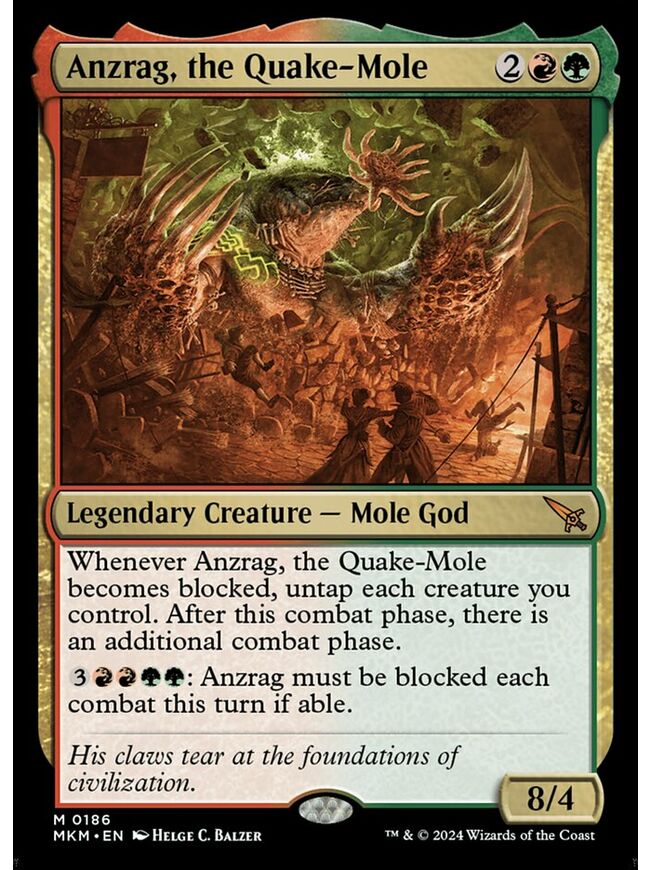 Anzrag, the Quake-Mole