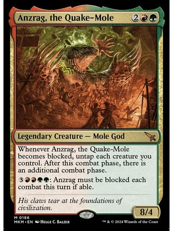 Anzrag, the Quake-Mole