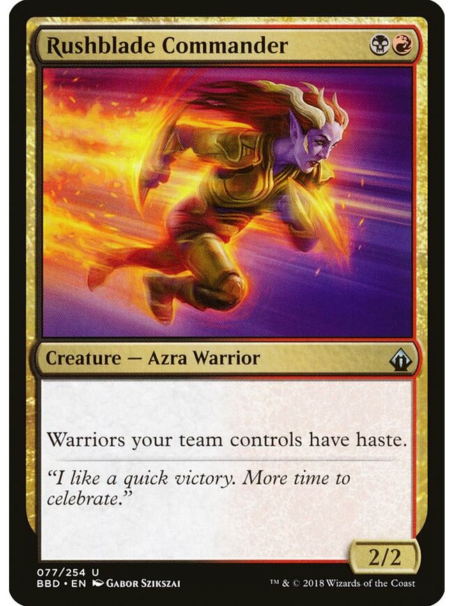 Rushblade Commander