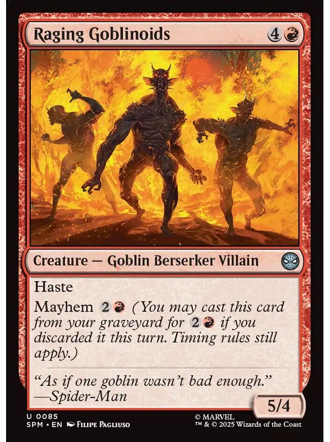 Raging Goblinoids