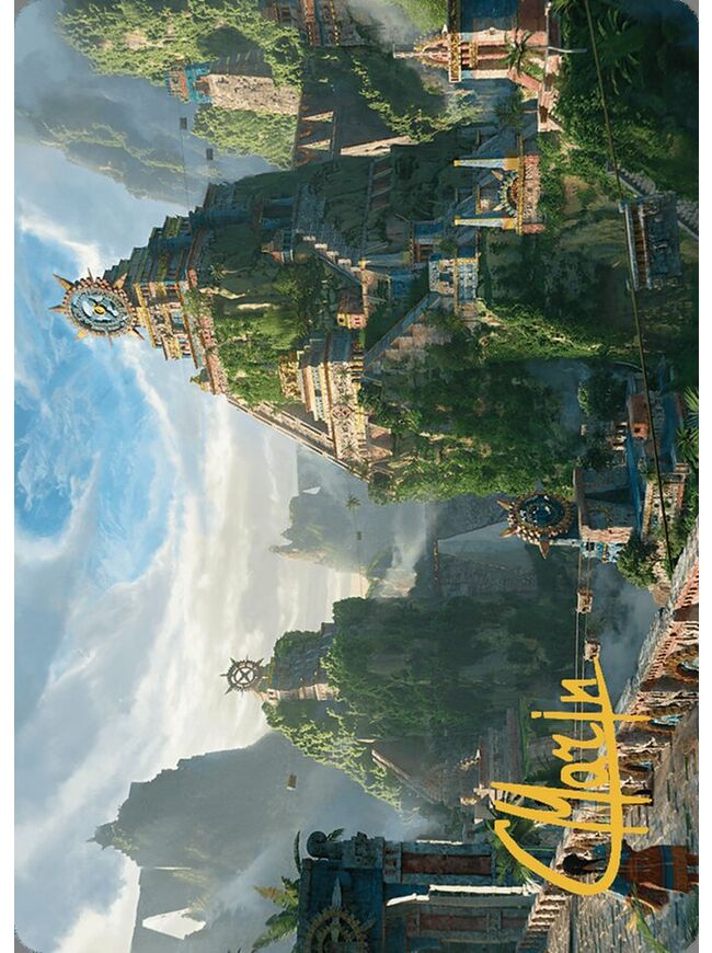 Clifftop Retreat // Clifftop Retreat Token (Art Series)