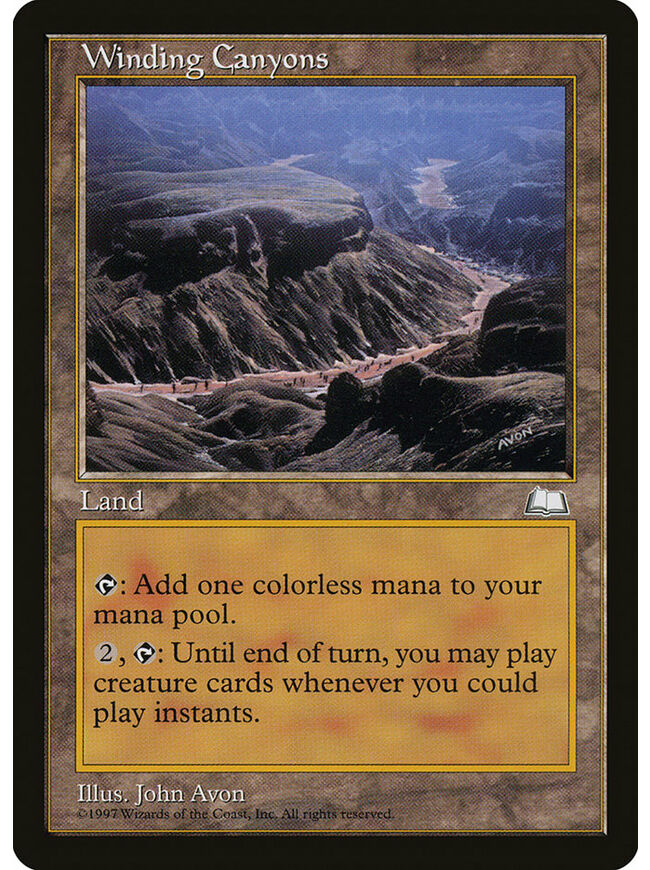 Winding Canyons