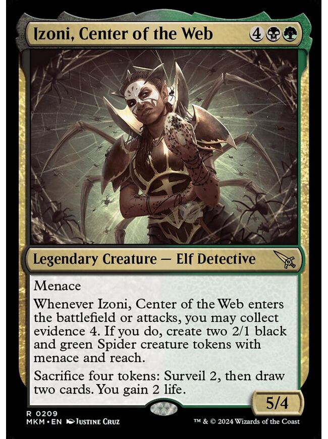 Izoni, Center of the Web