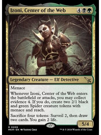 Izoni, Center of the Web