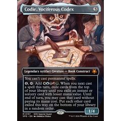 Codie, Vociferous Codex