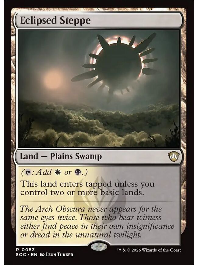 Eclipsed Steppe