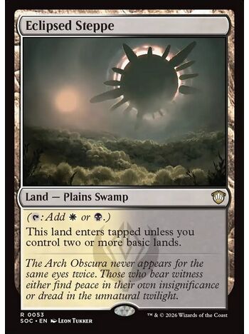 Eclipsed Steppe