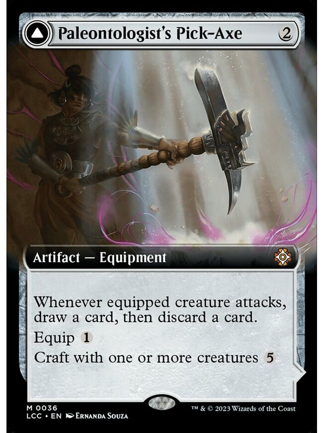Paleontologist's Pick-Axe // Dinosaur Headdress