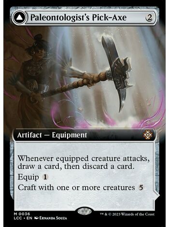Paleontologist's Pick-Axe // Dinosaur Headdress