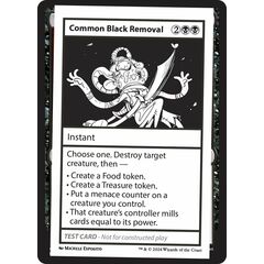 Common Black Removal