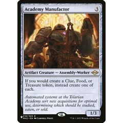 Academy Manufactor