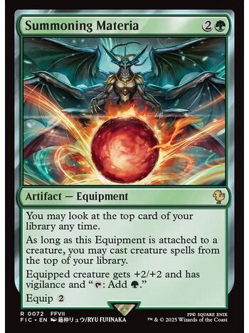 Summoning Materia