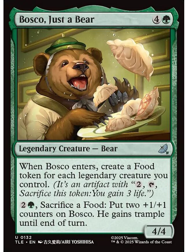 Bosco, Just a Bear