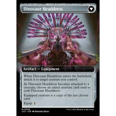 Paleontologist's Pick-Axe // Dinosaur Headdress