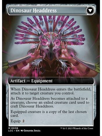 Paleontologist's Pick-Axe // Dinosaur Headdress