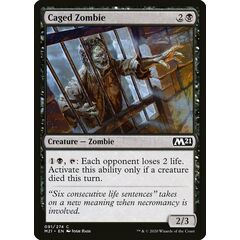 Caged Zombie