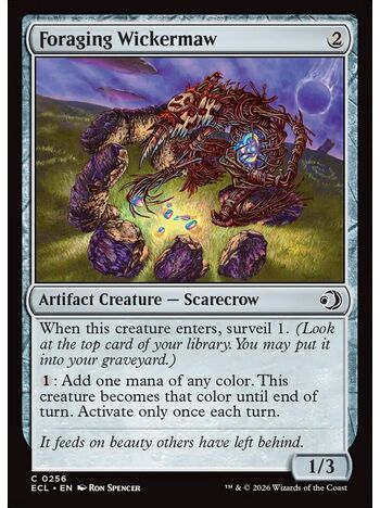 Foraging Wickermaw