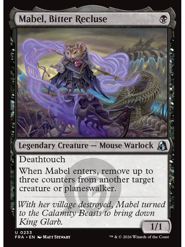 Mabel, Bitter Recluse
