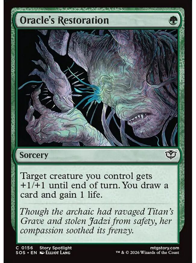 Oracle's Restoration