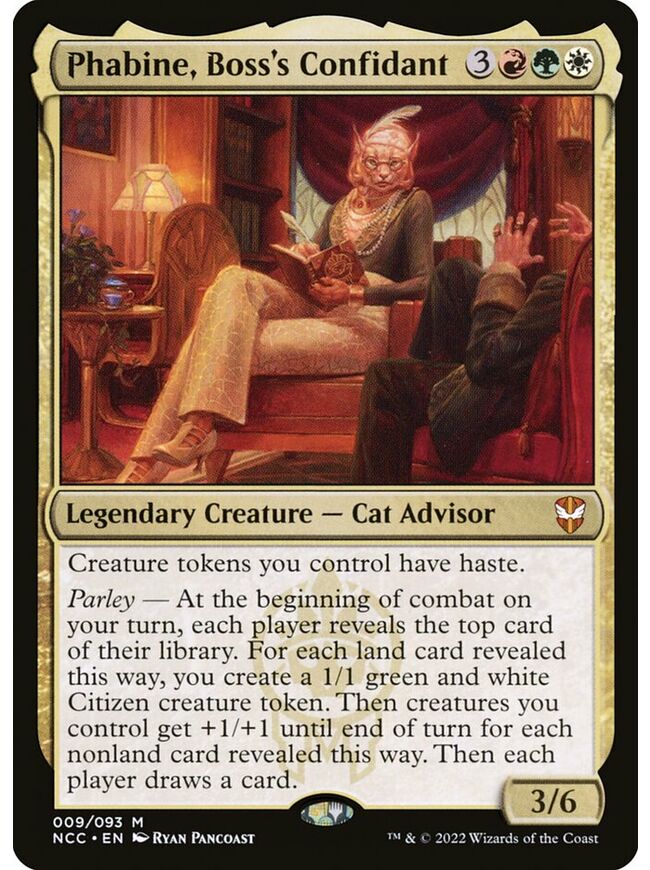 Phabine, Boss's Confidant