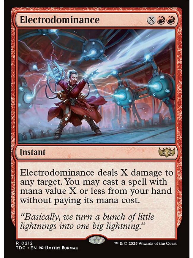 Electrodominance
