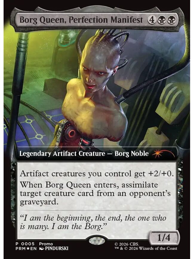 Borg Queen, Perfection Manifest