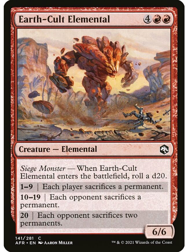 Earth-Cult Elemental