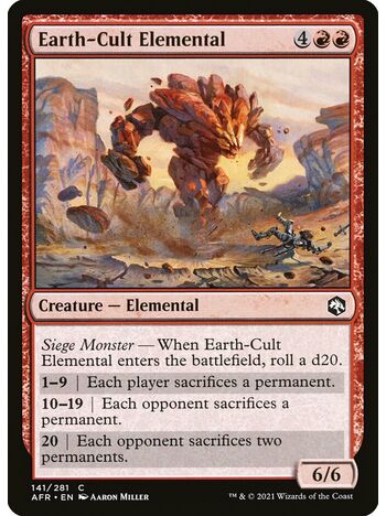 Earth-Cult Elemental