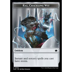 Ral, Crackling Wit Emblem Token