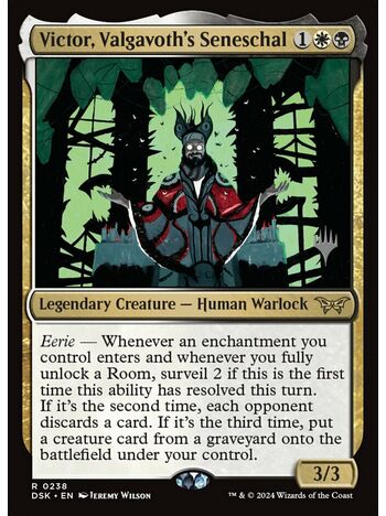 Victor, Valgavoth's Seneschal