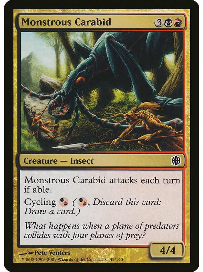 Monstrous Carabid