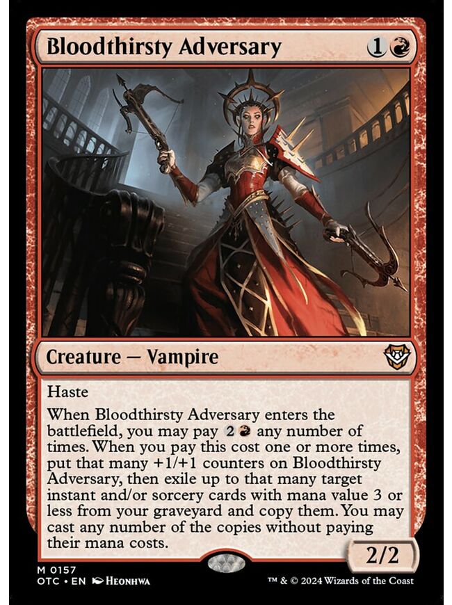Bloodthirsty Adversary