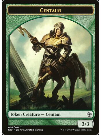 Elemental // Centaur Token