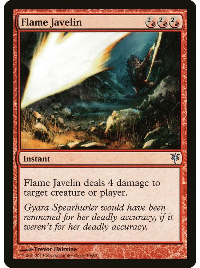 Flame Javelin