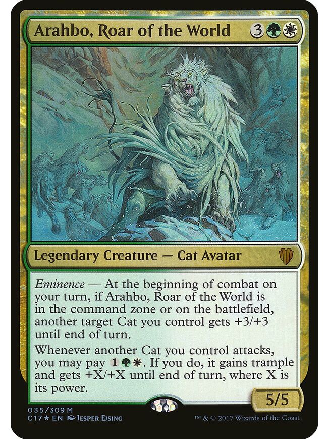 Arahbo, Roar of the World