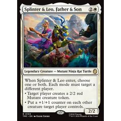 Splinter & Leo, Father & Son
