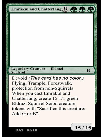 Emrakul and Chatterfang