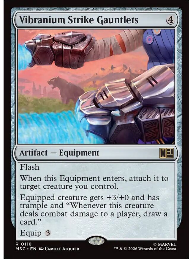 Vibranium Strike Gauntlets