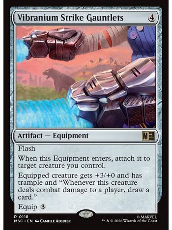 Vibranium Strike Gauntlets