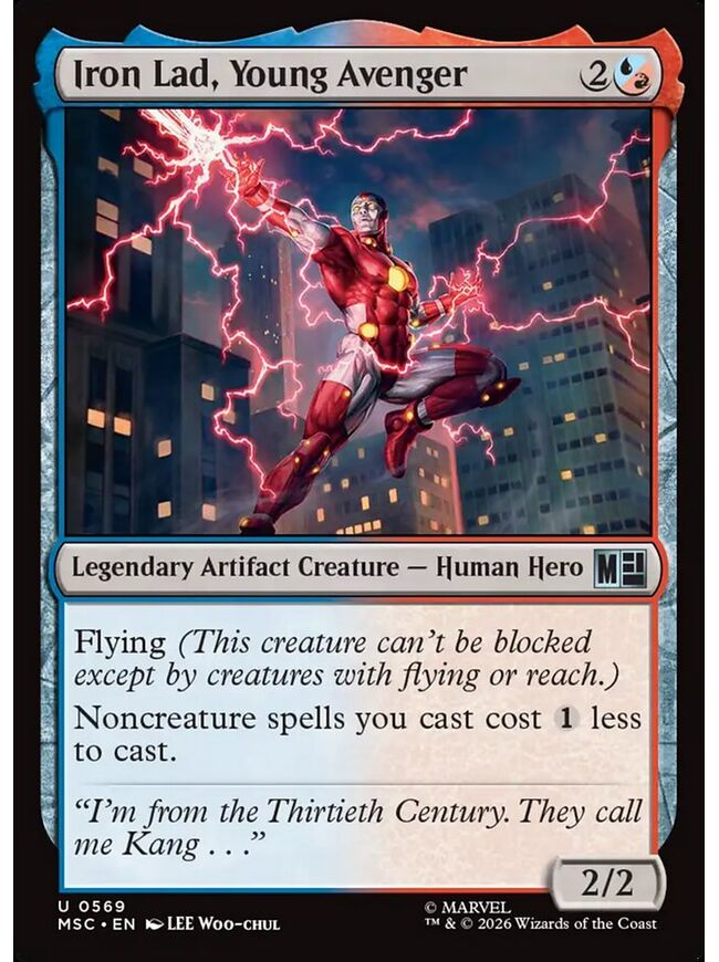 Iron Lad, Young Avenger